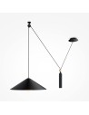Maytoni Peso Lampa Wisząca Regulowana Wysokość 1xE27 60W Black P080PL-01B