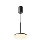 Single pendant lamps - Maytoni Plato LED Pendant Lamp 12W 700lm 3000K Black P076PL-L12W3K-B. - product 1