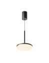 Maytoni Plato Lampa Wisząca LED 12W 700lm 3000K Black P076PL-L12W3K-B