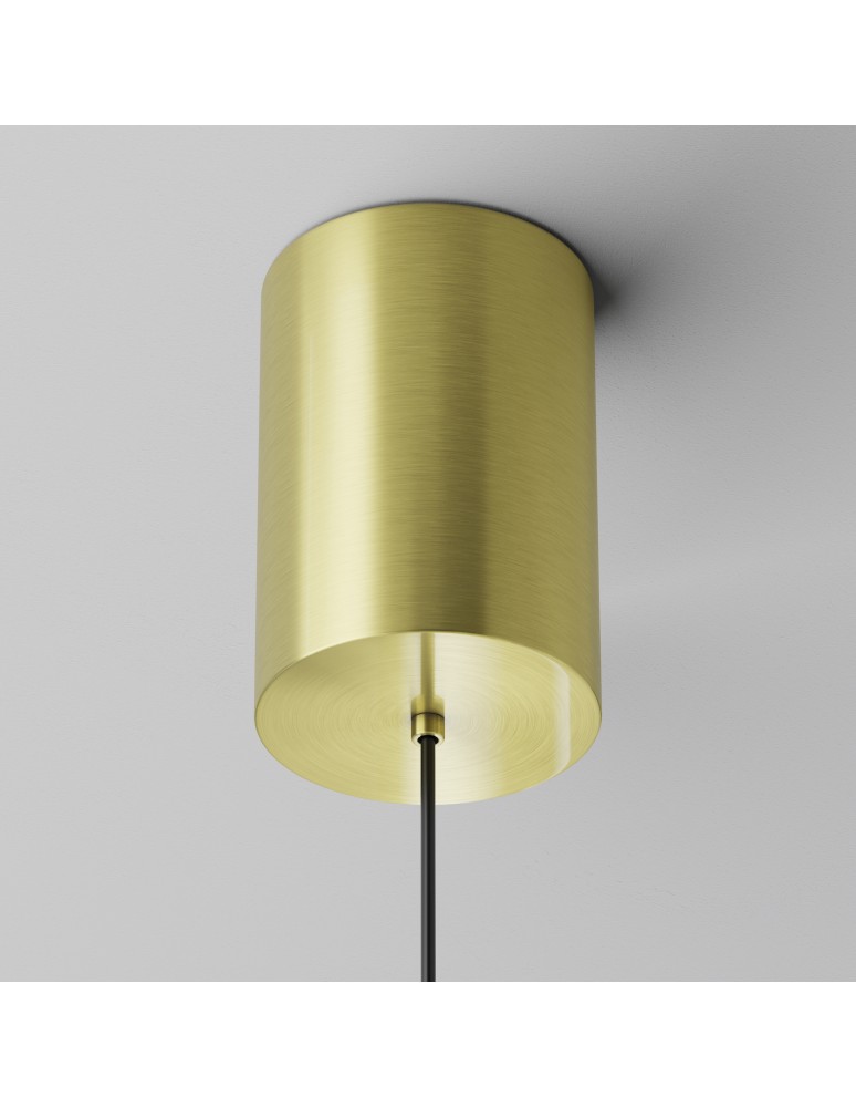 Single pendant lamps - Maytoni Plato LED Pendant Lamp 12W 760lm 3000K Brass P076PL-L12W3K-BS. - product kolory-swiatla.pl 5
