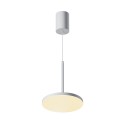 Maytoni Plato Lampa Wisząca LED 12W 790lm 3000K Biały P076PL-L12W3K-W