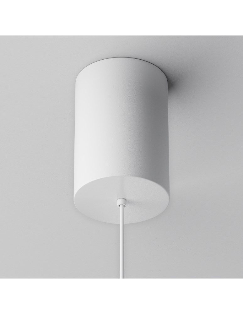 Single pendant lamps - Maytoni Plato LED Pendant Lamp 12W 790lm 3000K White P076PL-L12W3K-W. - product kolory-swiatla.pl 5