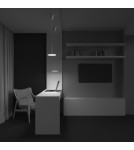 Single pendant lamps - Maytoni Plato LED Pendant Lamp 12W 790lm 3000K White P076PL-L12W3K-W. - product 8