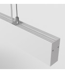 Pendant lamps over the island - Maytoni Points Horizontal LED Pendant Lamp 40W 3400lm 4000K White P050PL-L40W4K. - product 4