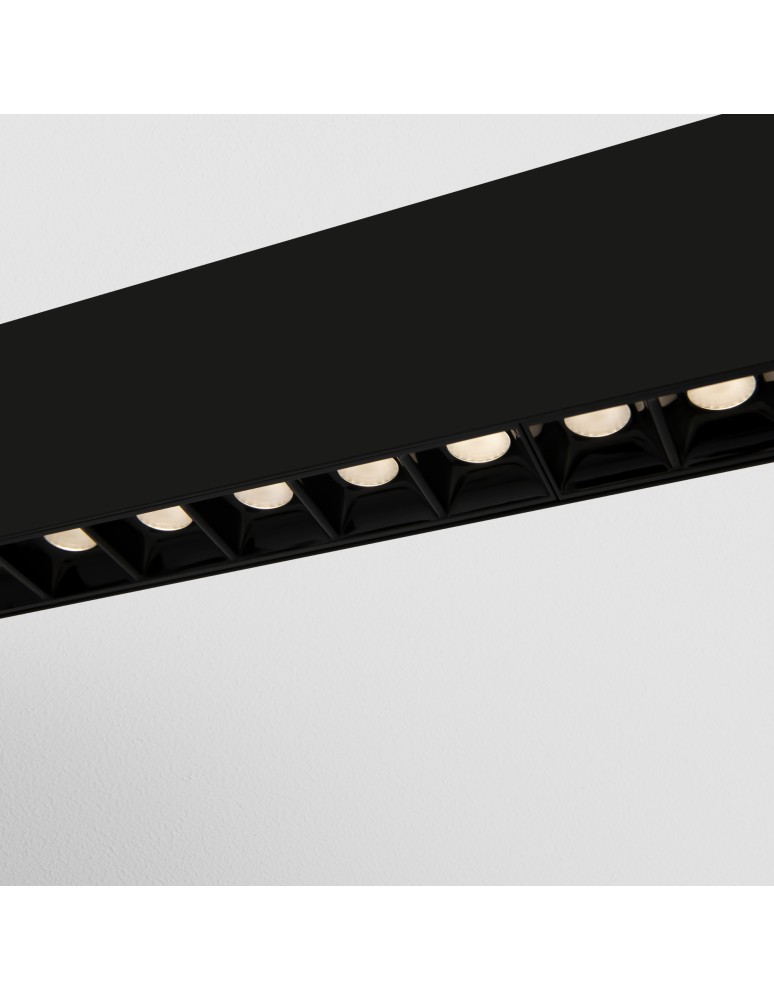 Pendant lamps over the island - Maytoni Points Horizontal LED Pendant Lamp 40W 3400lm 4000K Black P050PL-L40B4K. - product kolory-swiatla.pl 2