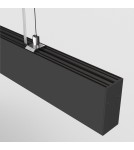 Pendant lamps over the island - Maytoni Points Horizontal LED Pendant Lamp 40W 3400lm 4000K Black P050PL-L40B4K. - product 4