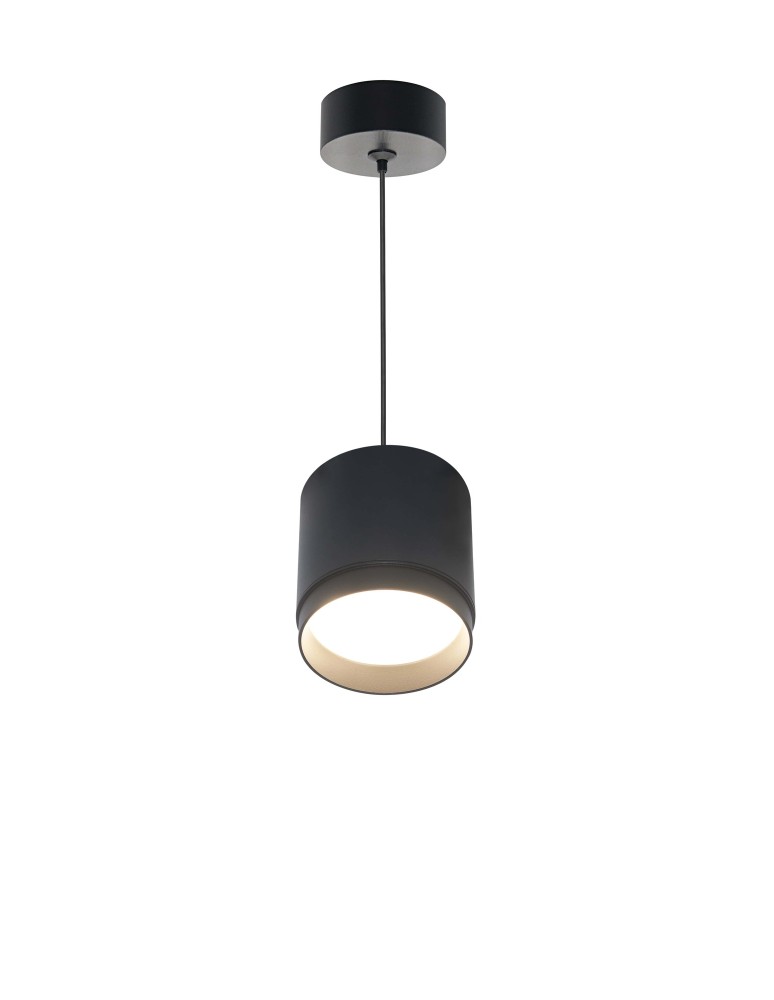 Single pendant lamps - Maytoni Polar Pendant Lamp 1xGX53 15W Black P088PL-GX53-B - product kolory-swiatla.pl 1