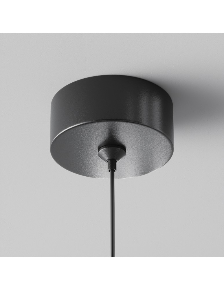 Single pendant lamps - Maytoni Polar Pendant Lamp 1xGX53 15W Black P088PL-GX53-B - product kolory-swiatla.pl 6