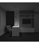 Single pendant lamps - Maytoni Polar Pendant Lamp 1xGX53 15W Black P088PL-GX53-B - product 7