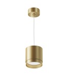 Single pendant lamps - Maytoni Polar Pendant Lamp 1xGX53 15W Gold Mat P088PL-GX53-MG - product 1