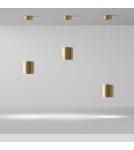 Single pendant lamps - Maytoni Polar Pendant Lamp 1xGX53 15W Gold Mat P088PL-GX53-MG - product 3