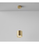 Single pendant lamps - Maytoni Polar Pendant Lamp 1xGX53 15W Gold Mat P088PL-GX53-MG - product 4