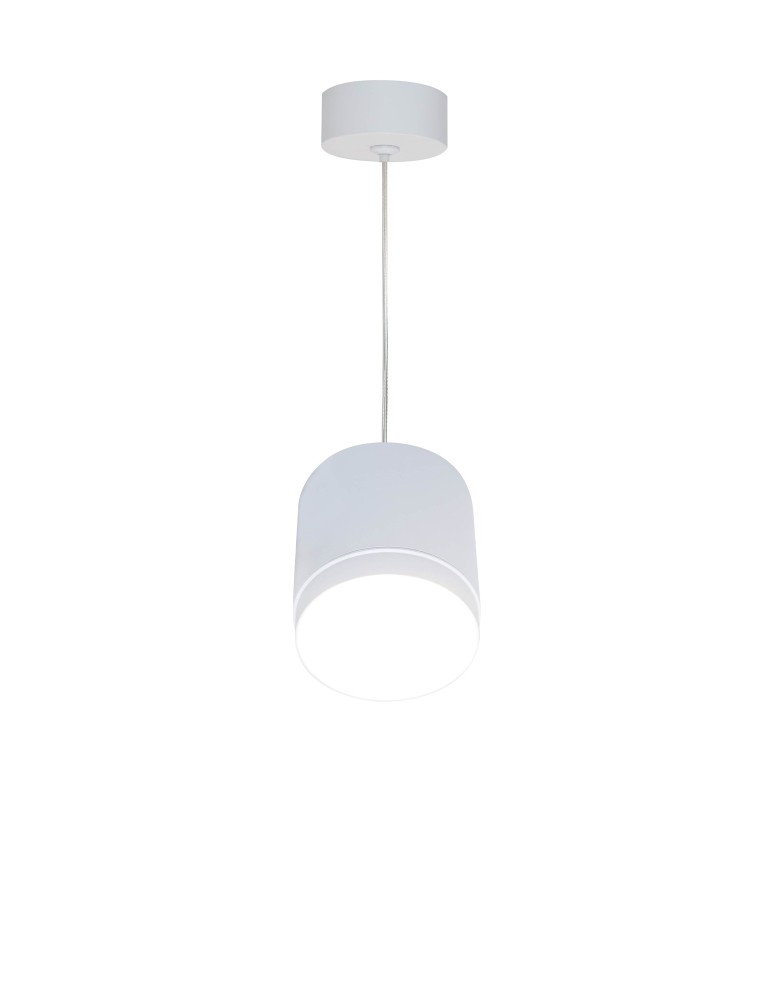 Single pendant lamps - Maytoni Polar Pendant Lamp 1xGX53 15W White P088PL-GX53-W. - product kolory-swiatla.pl 1