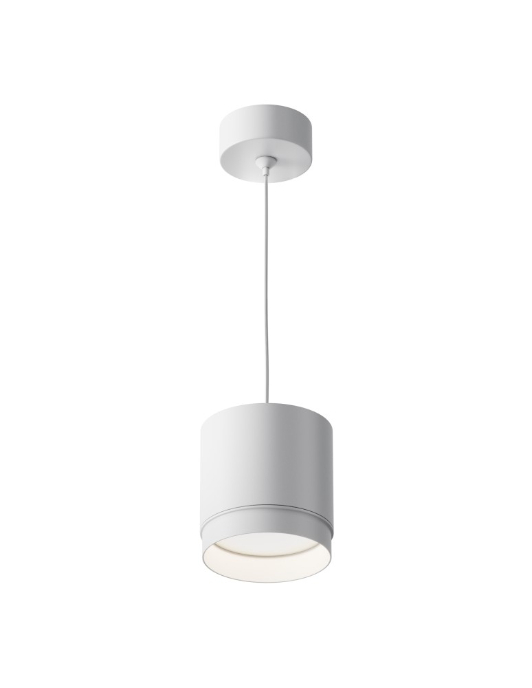 Single pendant lamps - Maytoni Polar Pendant Lamp 1xGX53 15W White P088PL-GX53-W. - product kolory-swiatla.pl 2