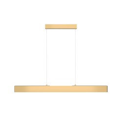 Maytoni Step Lampa Wisząca Pozioma LED 30W 1400lm 4000K Złoty P010PL-L30G4K