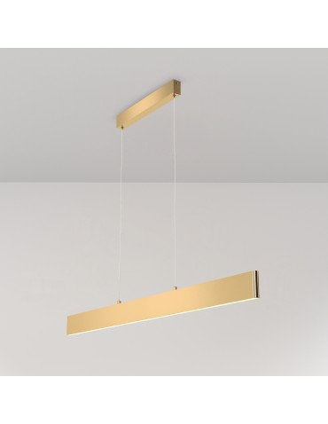 Maytoni Step Lampa Wisząca Pozioma LED 30W 1400lm 4000K Złoty P010PL-L30G4K - produkt 2