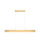 Pendant lamps over desk - Maytoni Step Horizontal LED Pendant Lamp 30W 1400lm 3000K Gold P010PL-L30G3K. - product 1