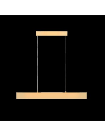 Maytoni Step Lampa Wisząca Pozioma LED 23W 1200lm 4000K Złoty P010PL-L23G4K