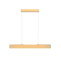 Maytoni Step Lampa Wisząca Pozioma LED 23W 1100lm 3000K Złoty P010PL-L23G3K