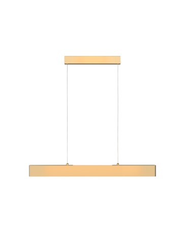 Maytoni Step Horizontal LED Pendant Lamp 23W 1100lm 3000K Gold P010PL-L23G3K.