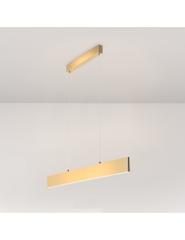 Maytoni Step Lampa Wisząca Pozioma LED 23W 1100lm 3000K Złoty P010PL-L23G3K - produkt 2