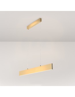 Maytoni Step Lampa Wisząca Pozioma LED 23W 1100lm 3000K Złoty P010PL-L23G3K - produkt 2