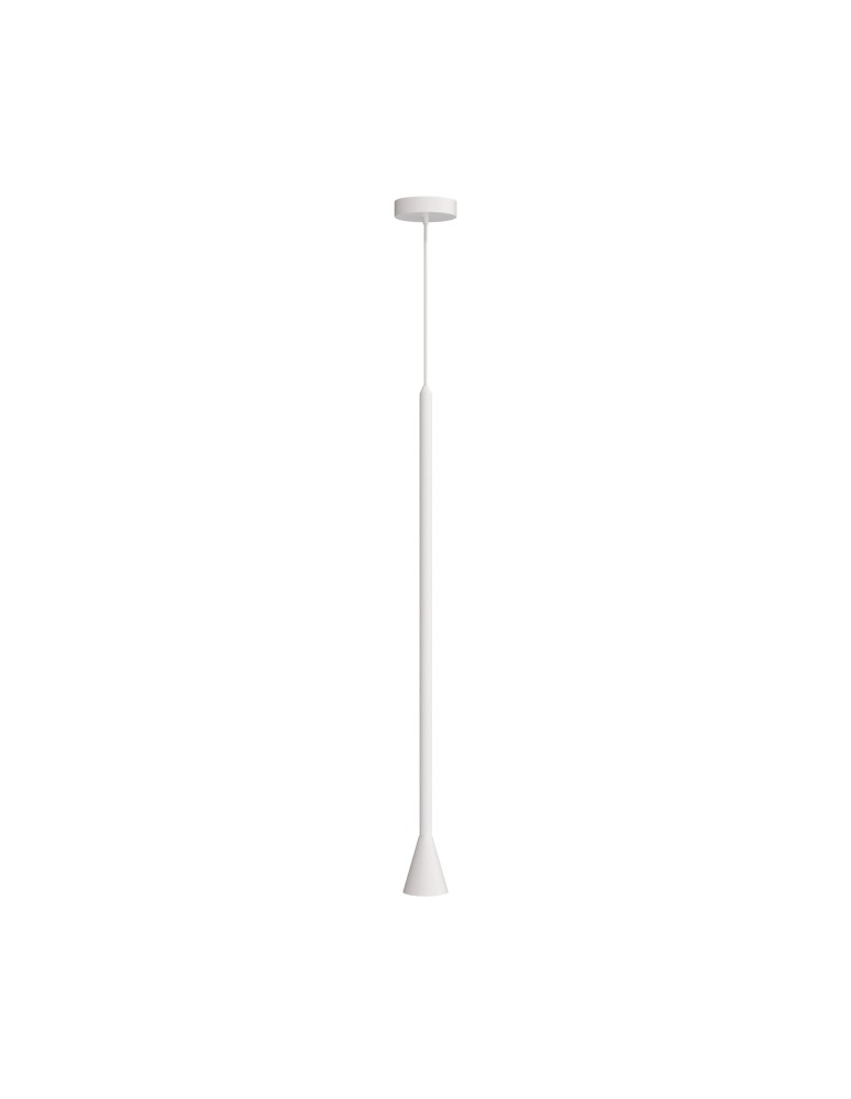 Single pendant lamps - Maytoni Arrow Pendant Lamp 1xGU10 40W White P064PL-01W - product kolory-swiatla.pl 1