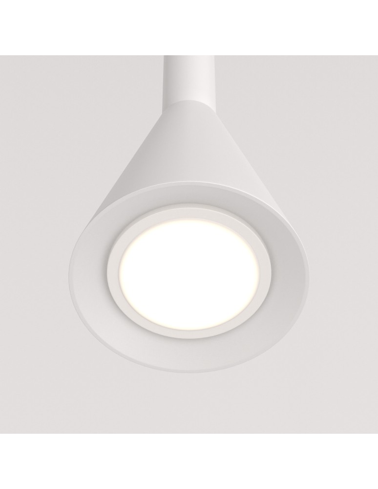 Single pendant lamps - Maytoni Arrow Pendant Lamp 1xGU10 40W White P064PL-01W - product kolory-swiatla.pl 2