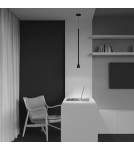 Single pendant lamps - Maytoni Arrow Pendant Lamp 1xGU10 40W Black P064PL-01B - product 7