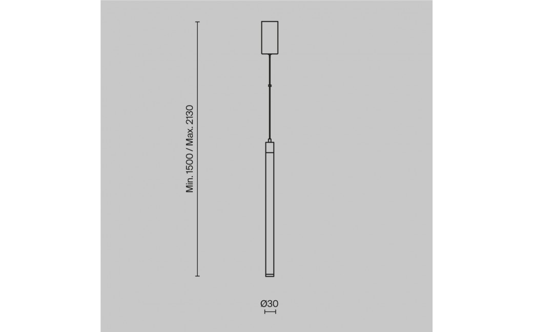 Maytoni Ray Lampa Wisząca LED 10W 1000lm 3000K Złoty P022PL-L10MG3K