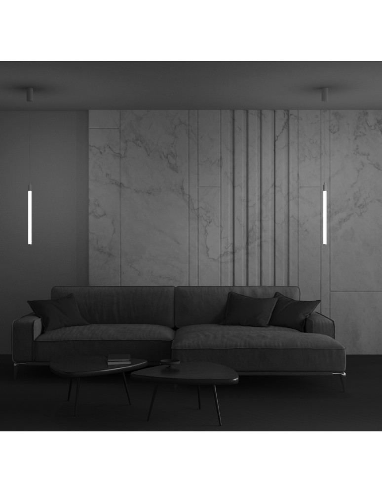 Single pendant lamps - Maytoni Ray LED Pendant Lamp 10W 1000lm 3000K White P022PL-L10W. - product kolory-swiatla.pl 5