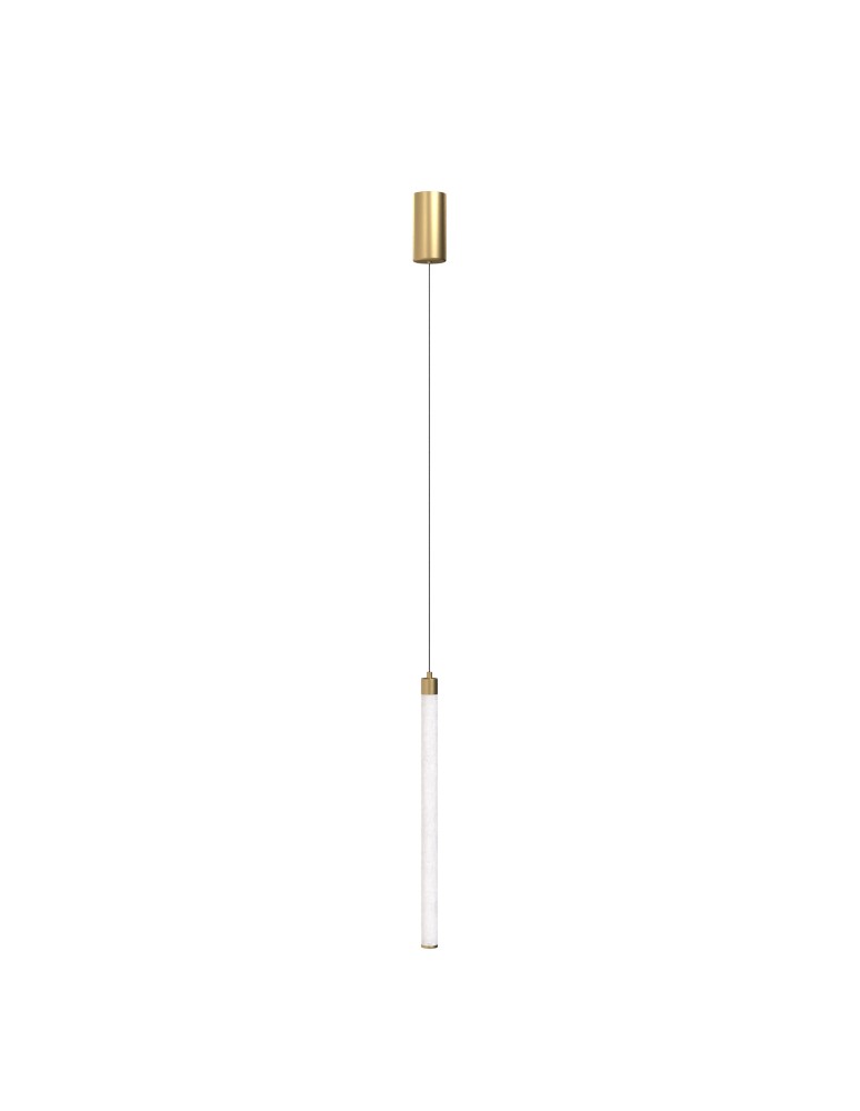 Single pendant lamps - Maytoni Ray LED Pendant Lamp 20W 2120lm 3000K Gold P022PL-L20G3K. - product kolory-swiatla.pl 1