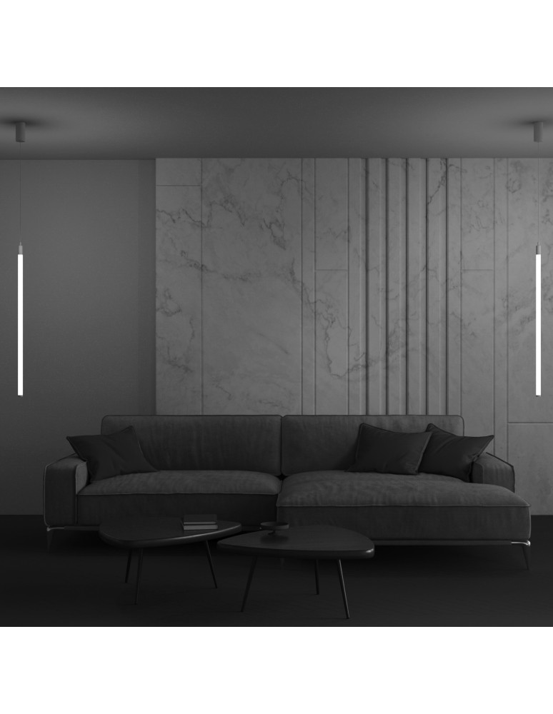 Single pendant lamps - Maytoni Ray LED Pendant Lamp 20W 2180lm 3000K White P022PL-L20W3K. - product kolory-swiatla.pl 5