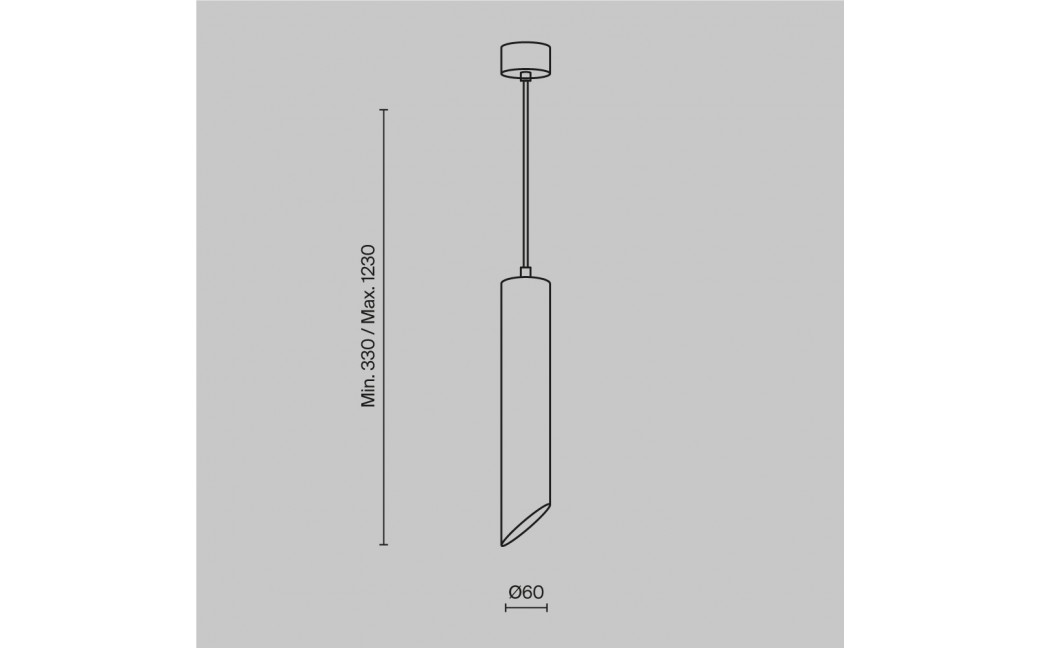 Maytoni Lipari Lampa Wisząca 1xGU10 12W Biały, Złoty P044PL-01-30GU10-W