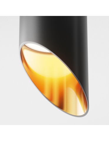 Maytoni Lipari Lampa Wisząca 1xGU10 12W Czarny, Złoty P044PL-01-30GU10-B - produkt 2