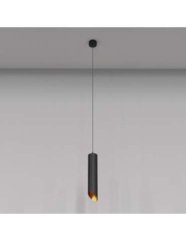 Maytoni Lipari Lampa Wisząca 1xGU10 12W Czarny, Złoty P044PL-01-30GU10-B