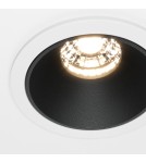 LED flush-mounted lamps - Maytoni Alfa LED Flush Mount 10W 450lm 3000K White, Black DL043-01-10W3K-D-RD-WB - product 2