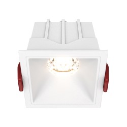 Maytoni Alfa LED Podtynkowa LED 10W 500lm 3000K Biały DL043-01-10W3K-D-SQ-W