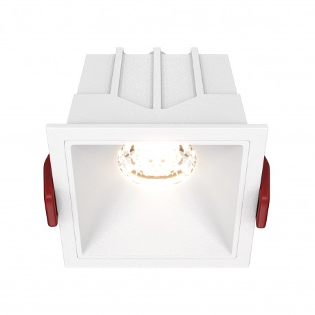 Maytoni Alfa LED Podtynkowa LED 10W 500lm 3000K Biały DL043-01-10W3K-D-SQ-W