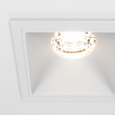 Maytoni Alfa LED Podtynkowa LED 10W 500lm 3000K Biały DL043-01-10W3K-D-SQ-W