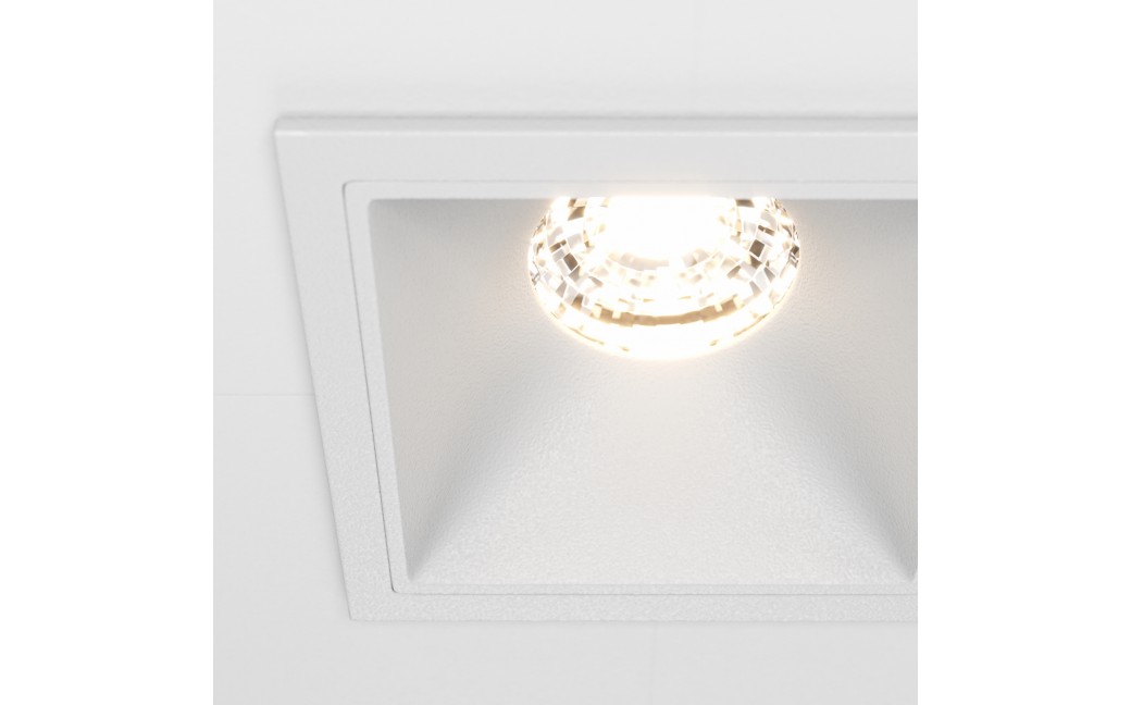 Maytoni Alfa LED Podtynkowa LED 10W 500lm 3000K Biały DL043-01-10W3K-D-SQ-W