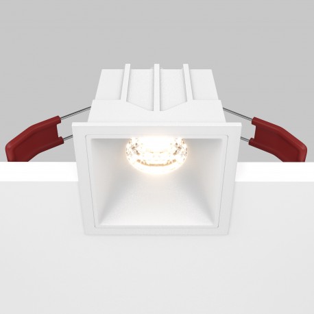 Maytoni Alfa LED Podtynkowa LED 10W 500lm 3000K Biały DL043-01-10W3K-D-SQ-W