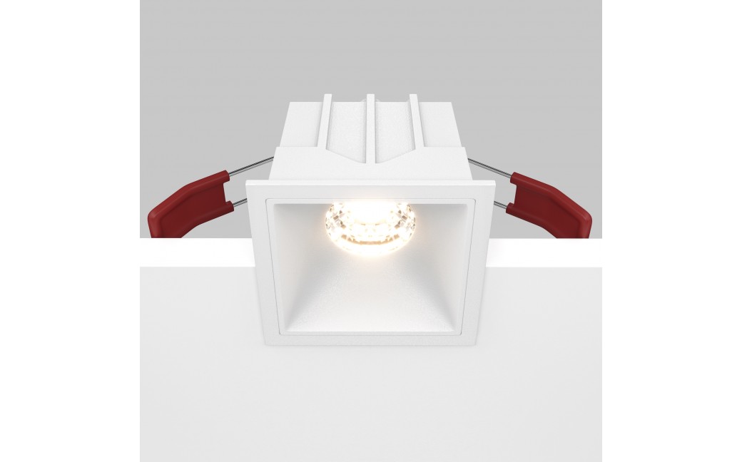 Maytoni Alfa LED Podtynkowa LED 10W 500lm 3000K Biały DL043-01-10W3K-D-SQ-W