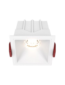 Maytoni Alfa LED Podtynkowa LED 10W 500lm 3000K Biały DL043-01-10W3K-SQ-W