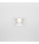 LED flush-mounted lamps - Maytoni Alfa LED Flush Mount 10W 500lm 3000K White DL043-01-10W3K-SQ-W - product 3