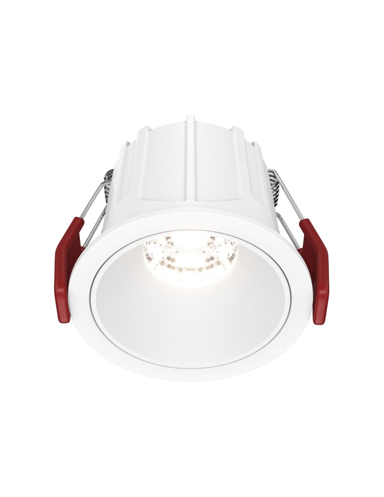 LED flush-mounted lamps - Maytoni Alfa LED Flush Mount 10W 550lm 4000K White DL043-01-10W4K-D-RD-W - product kolory-swiatla.pl 1