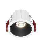 LED flush-mounted lamps - Maytoni Alfa LED Flush Mount 10W 500lm 4000K White, Black DL043-01-10W4K-D-RD-WB - product 1