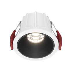 Maytoni Alfa LED Podtynkowa LED 10W 500lm 4000K Biały, Czarny DL043-01-10W4K-D-RD-WB