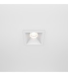 LED flush-mounted lamps - Maytoni Alfa LED Flush Mount 10W 550lm 4000K White DL043-01-10W4K-D-SQ-W - product 3