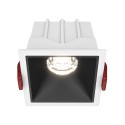 Maytoni Alfa LED Podtynkowa LED 10W 500lm 4000K Biały, Czarny DL043-01-10W4K-D-SQ-WB